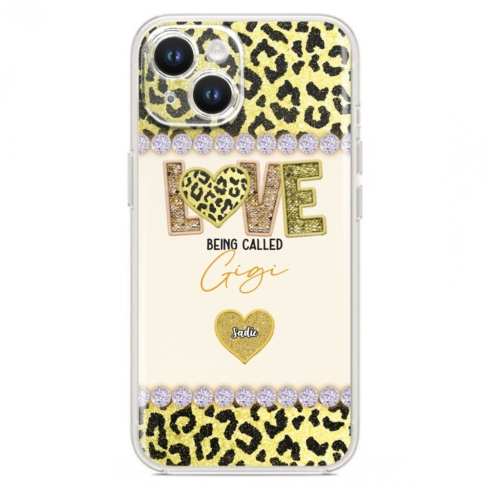 Love Being Called Grandma Version 2 -  Personalized Custom Phone Case