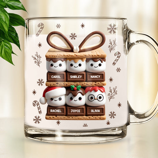 Happy Smores - Personalized Custom Glass Mug