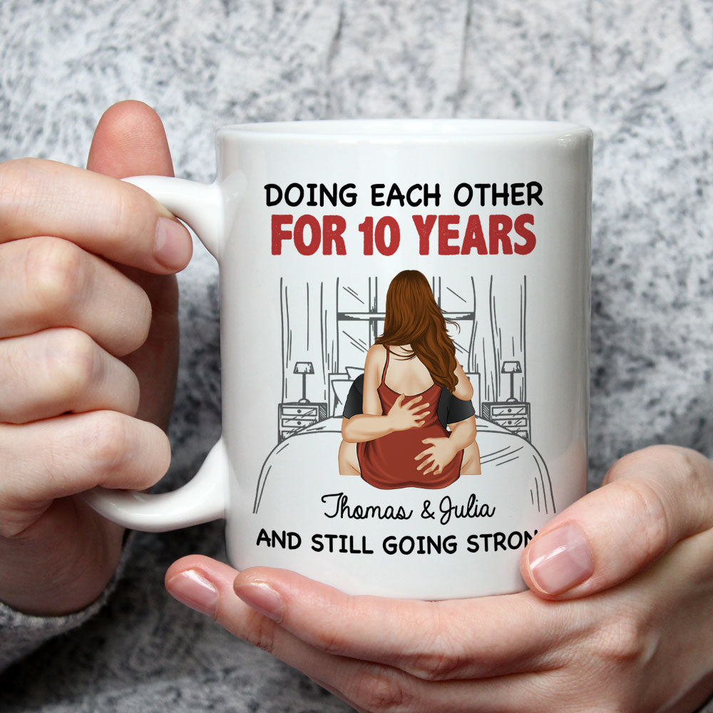 Doing Each Other For Years - Personalized Custom Coffee Mug
