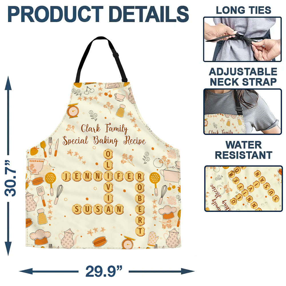Family Special Recipe - Personalized Custom Apron