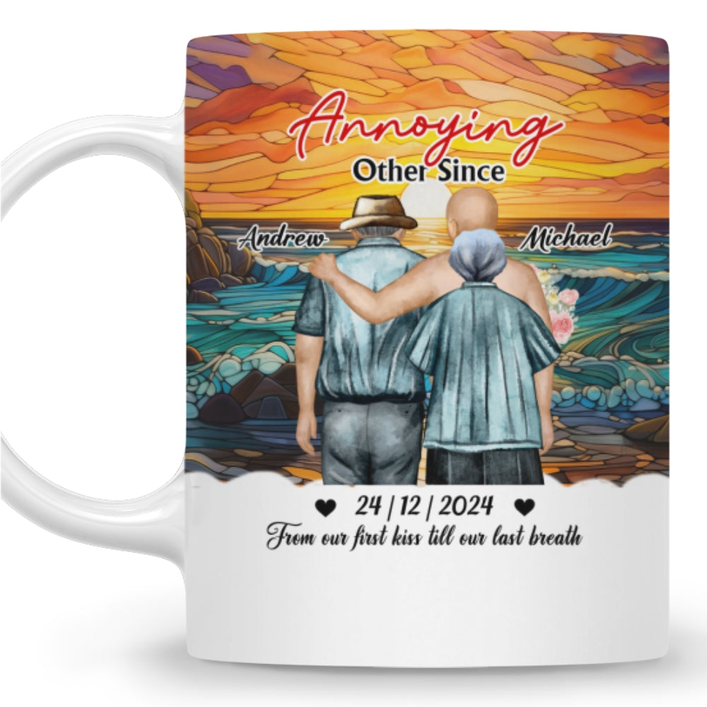 From Our First Kiss - Personalized Custom Coffee Mug