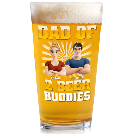 Beer Buddies - Personalized Custom Beer Glass