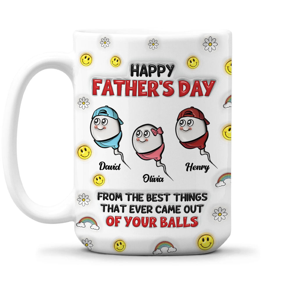 The Best Thing Came Out - Personalized Custom 3D Inflated Effect Mug