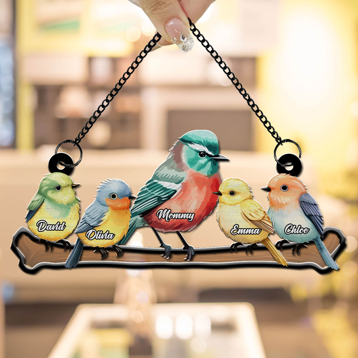 Blessed To Be Called Mommy - Personalized Custom Suncatcher