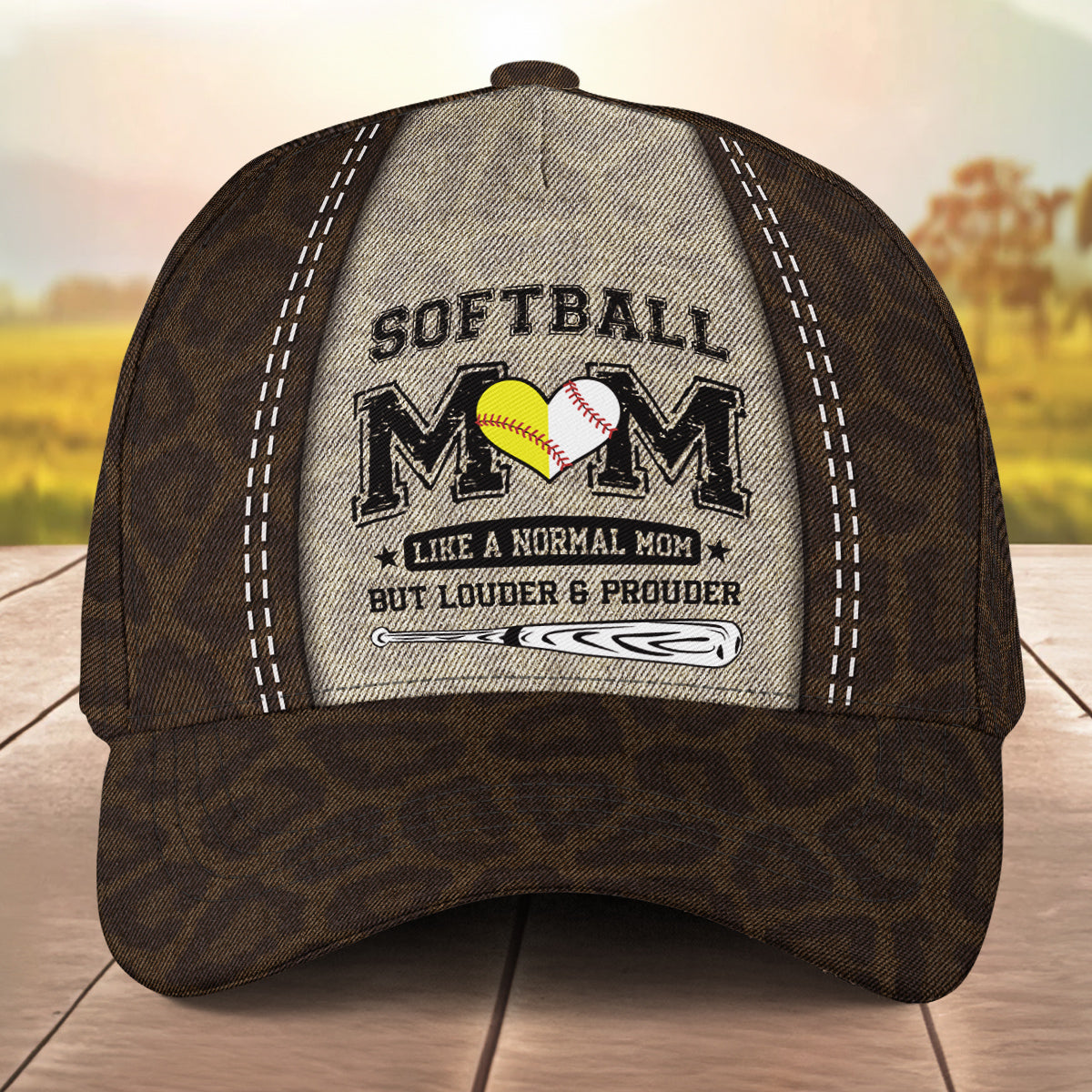Baseball Mom Exceptionally Proud - Personalized Custom Classic Cap