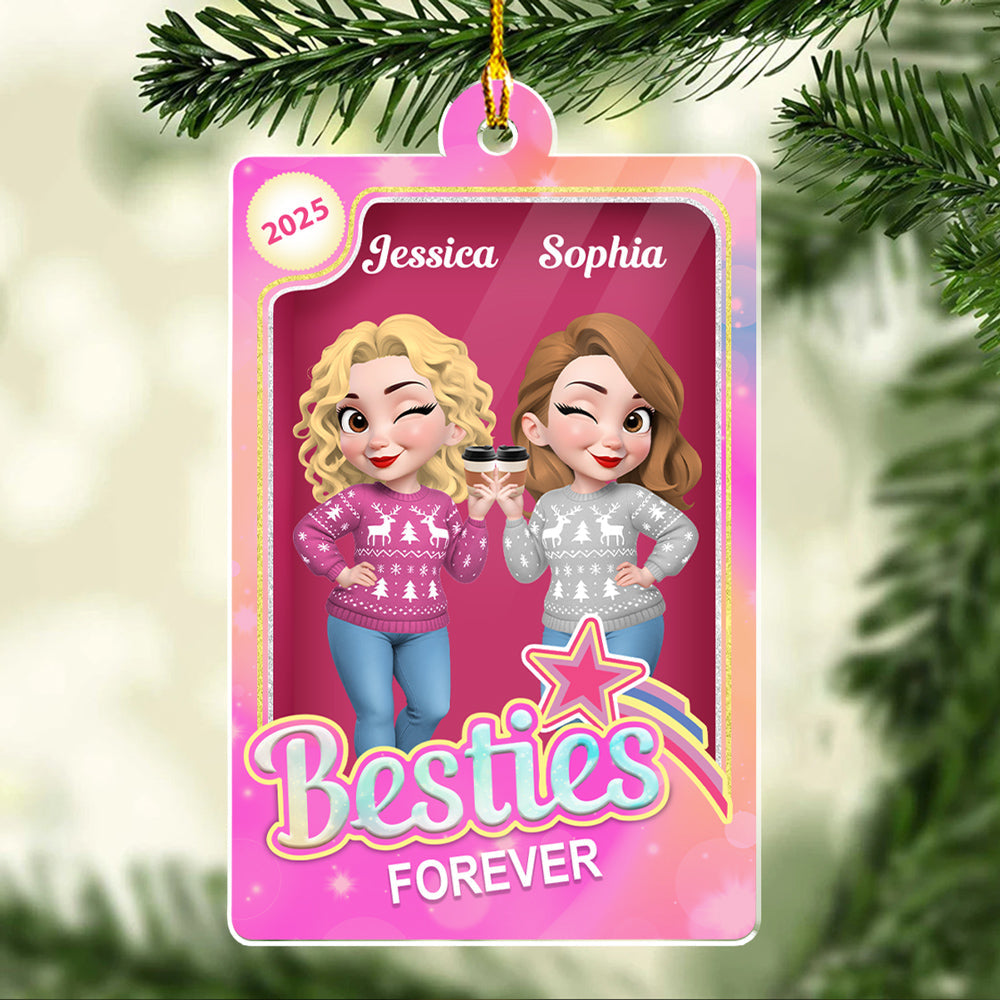 Let Sleigh This Season - Personalized Custom Acrylic Ornament