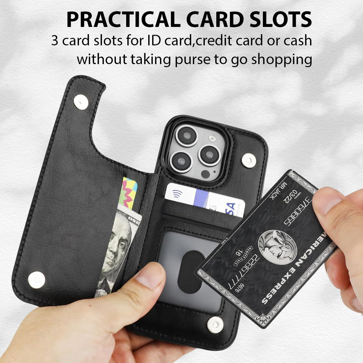 You Are Doing A Great Job - Personalized Custom Leather Phone Case