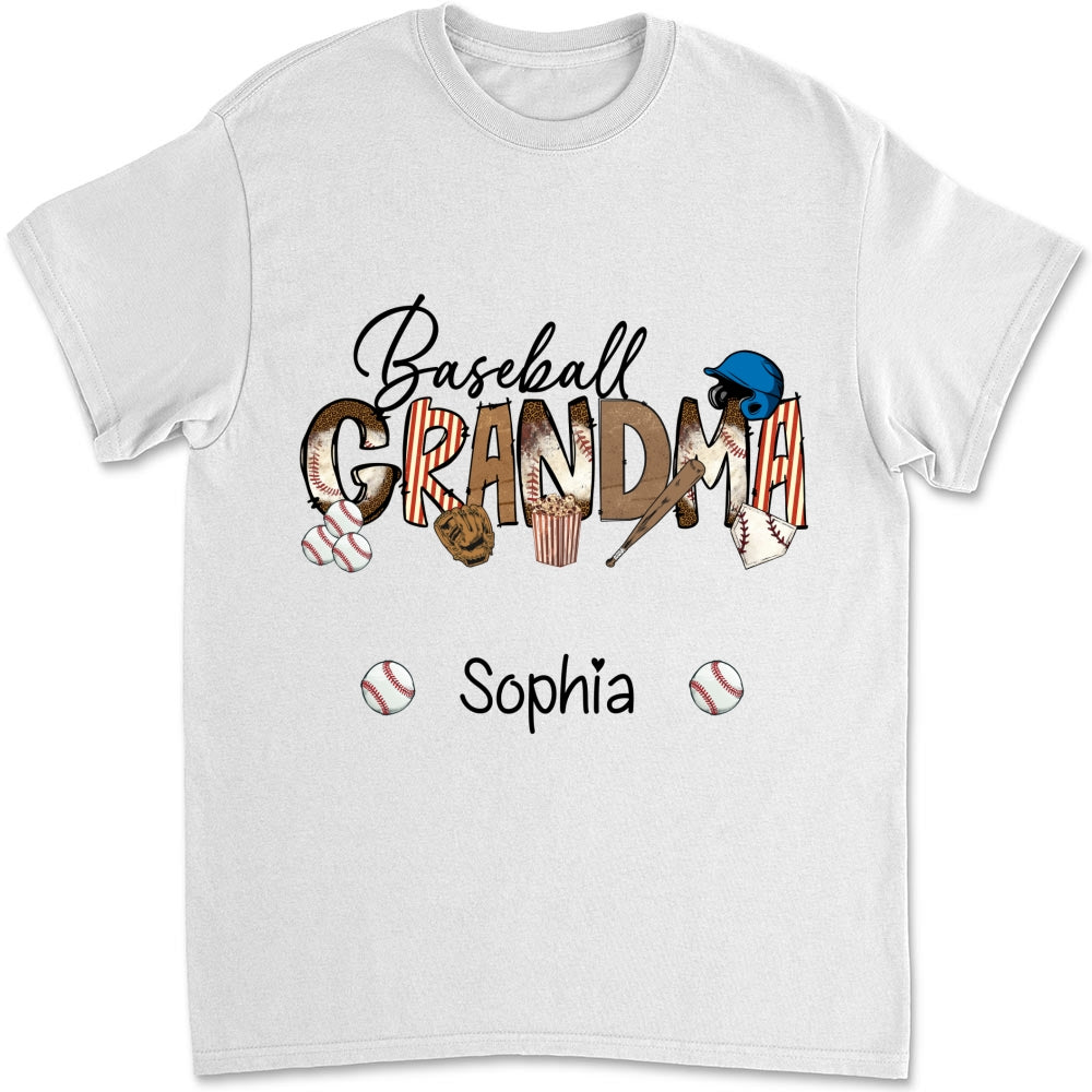 Baseball Mama - Personalized Custom Shirt
