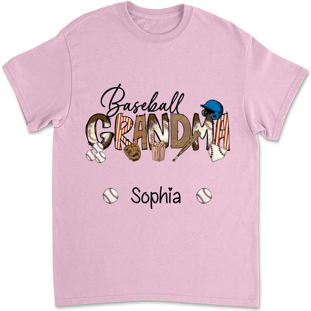Baseball Mama - Personalized Custom Shirt
