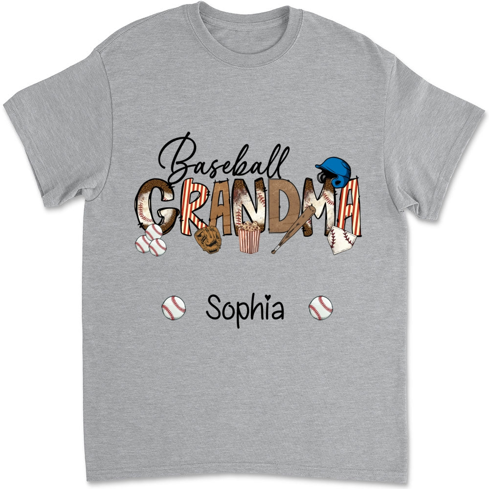 Baseball Mama - Personalized Custom Shirt
