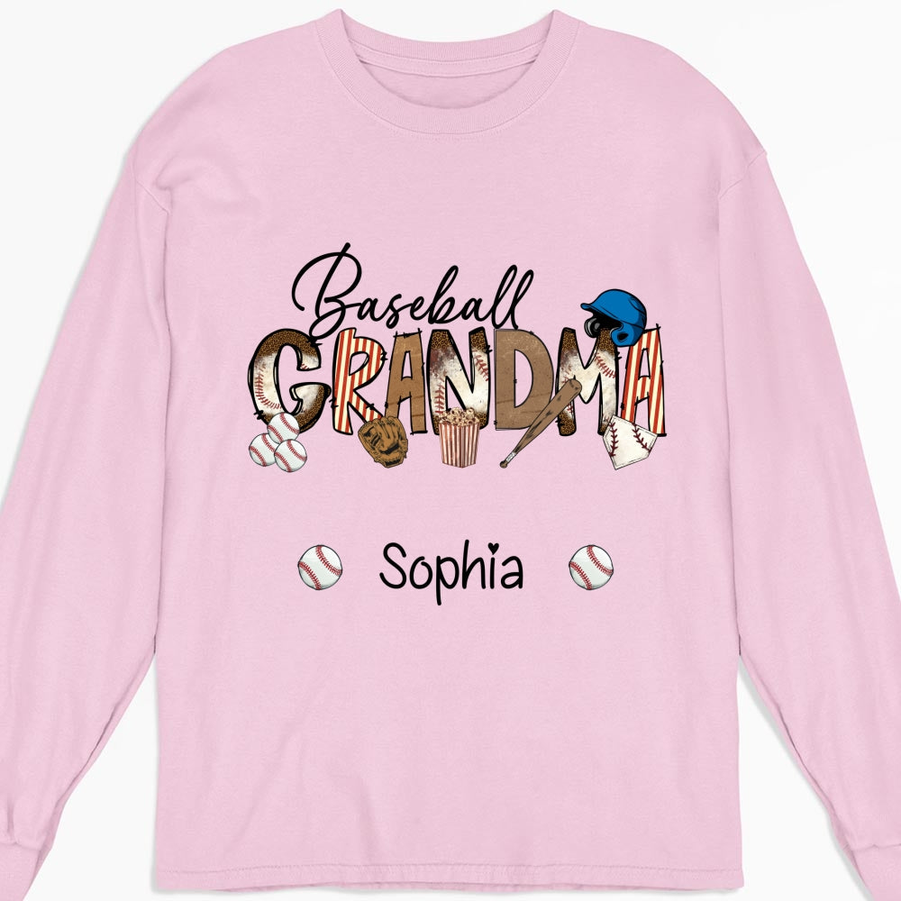 Baseball Mama - Personalized Custom Shirt