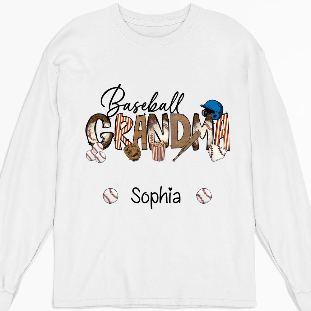 Baseball Mama - Personalized Custom Shirt