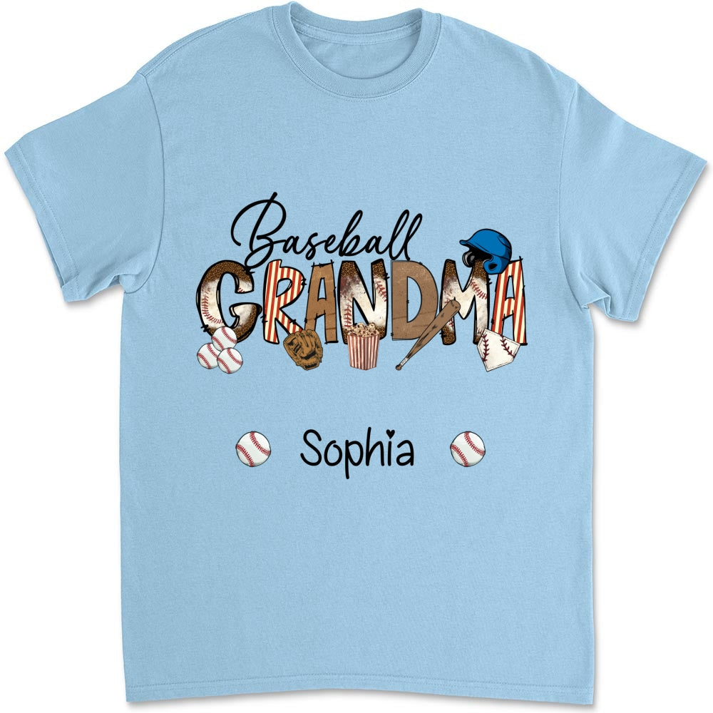 Baseball Mama - Personalized Custom Shirt