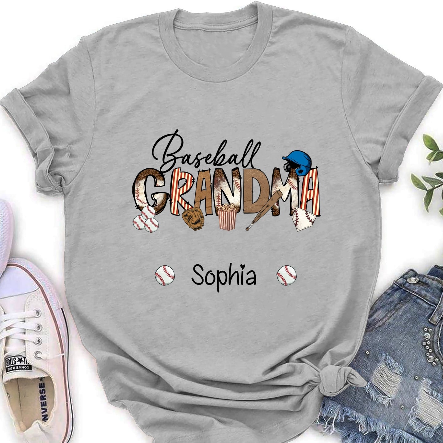 Baseball Mama - Personalized Custom Shirt