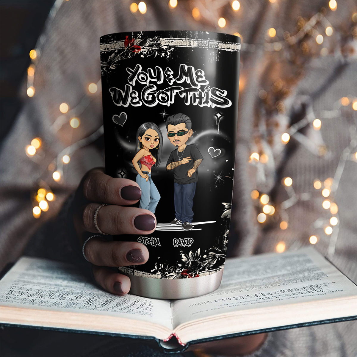 Couple 2024 - Personalized Custom Tumbler