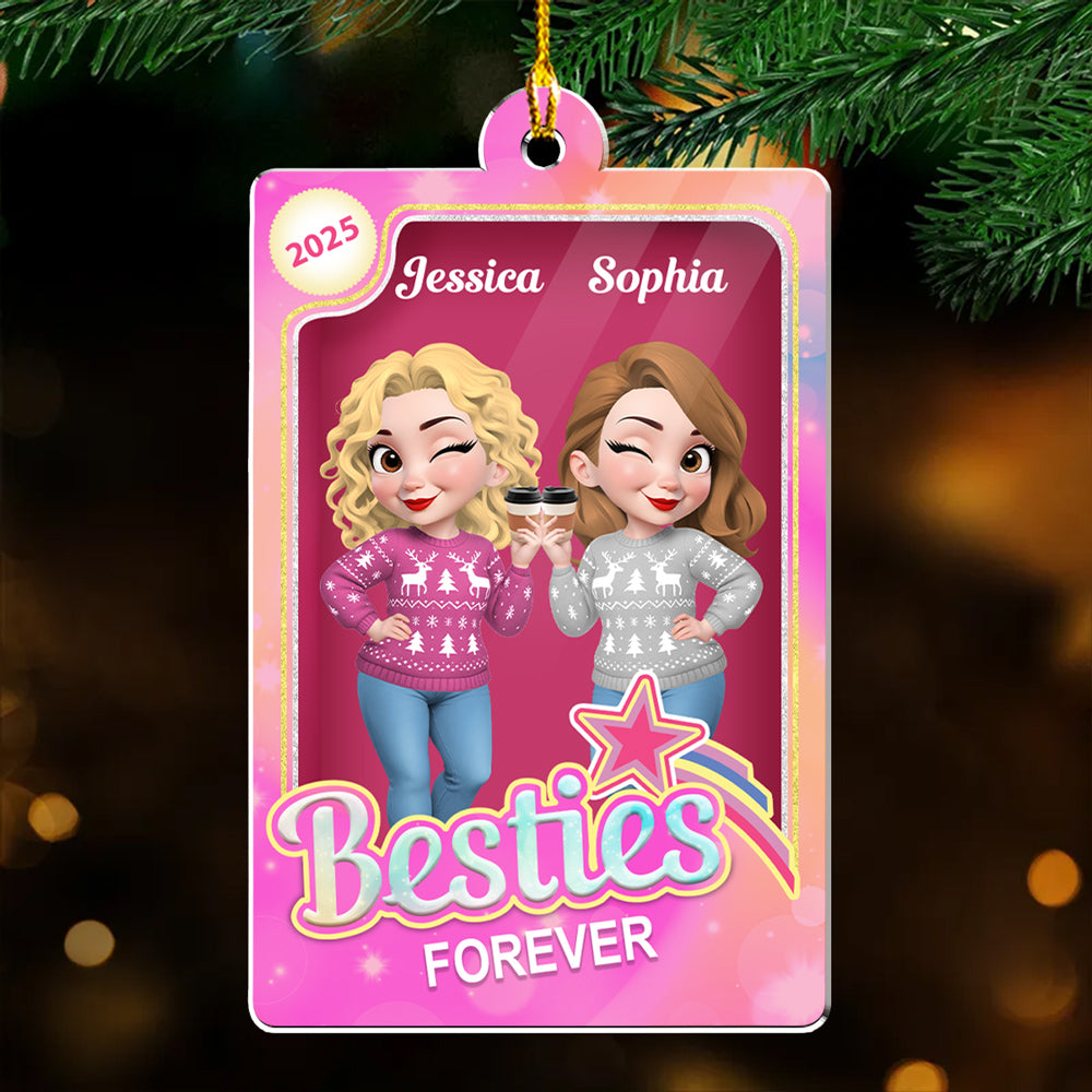 Let Sleigh This Season - Personalized Custom Acrylic Ornament