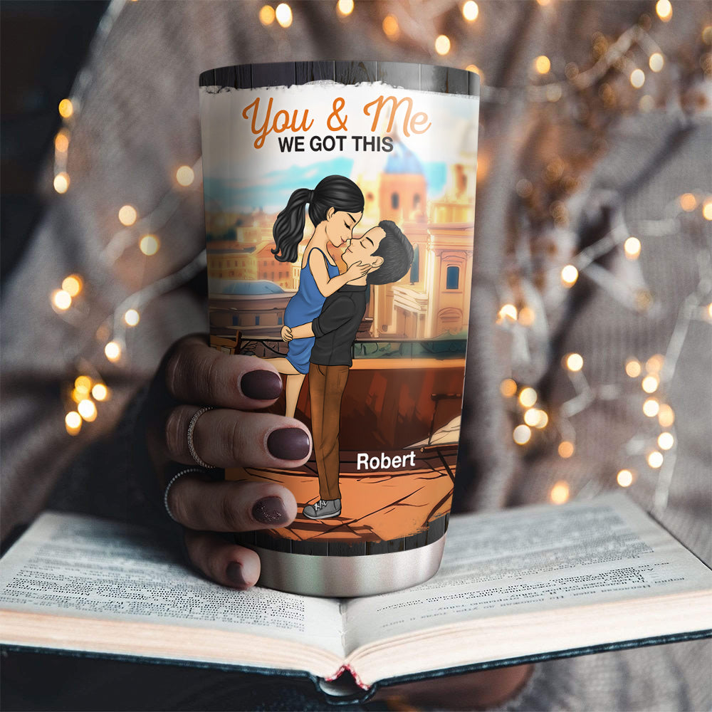 You Lucky Bastard -  Personalized Custom Tumbler