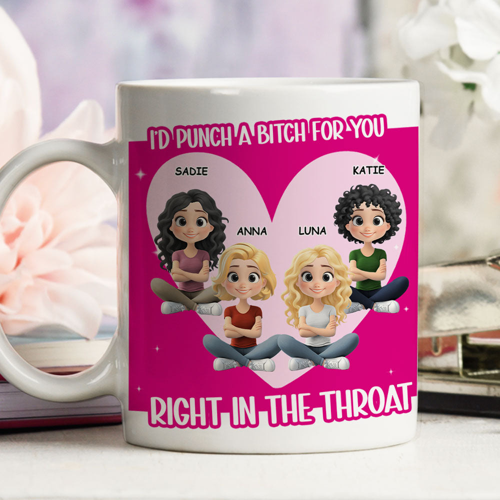 You Will Always Be My Best Friends - Personalized Custom Coffee Mug