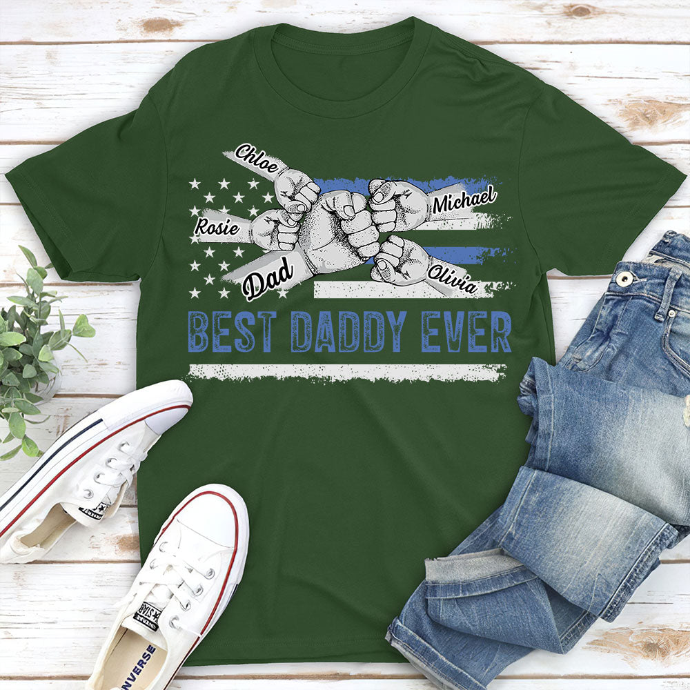 To The Best Dad - Personalized Custom Shirt