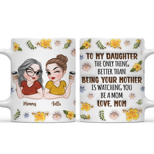 Watching You - Personalized Custom 3D Inflated Effect Mug