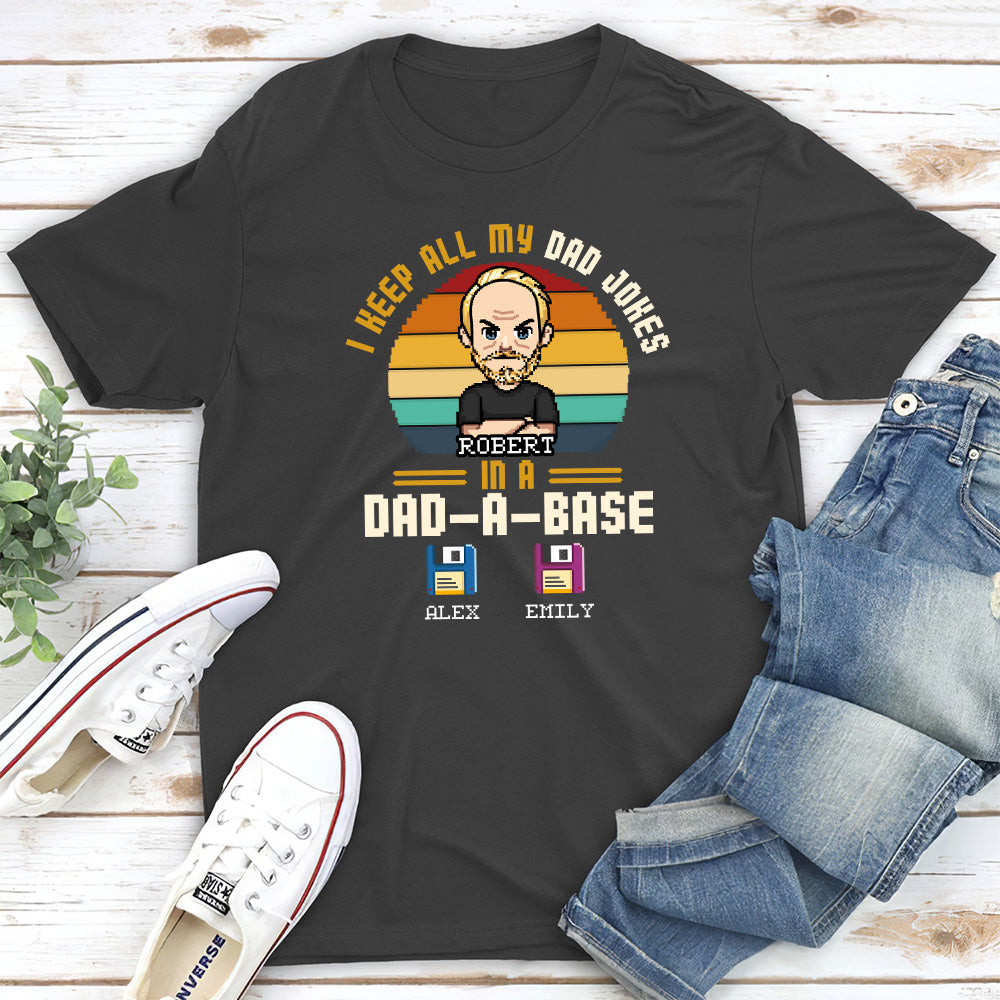 Dad A Base - Personalized Custom Shirt