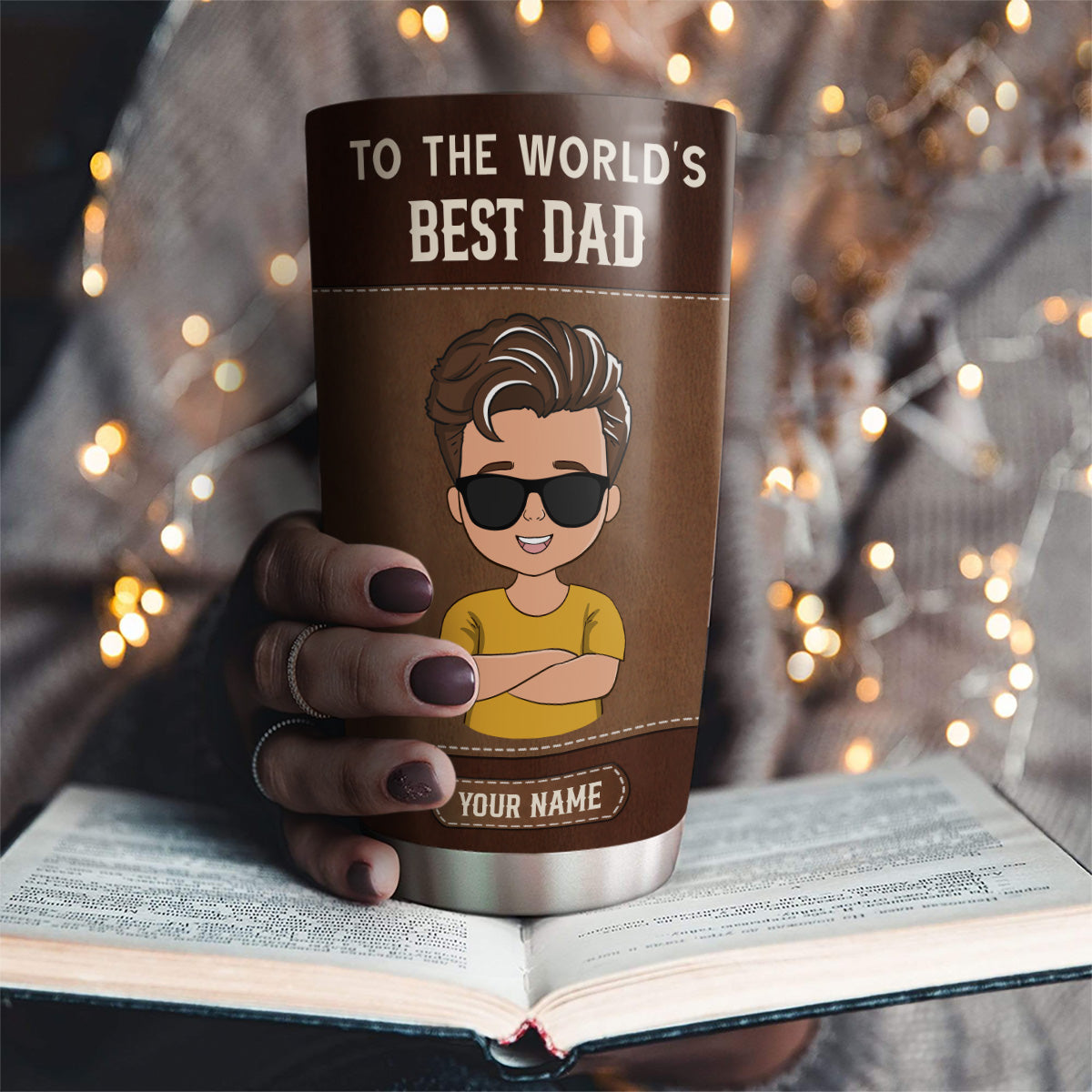 We Love You Every Day - Personalized Custom Tumbler
