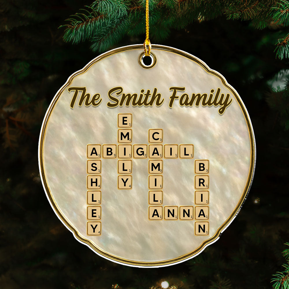 Our Home - Personalized Custom Acrylic Ornament