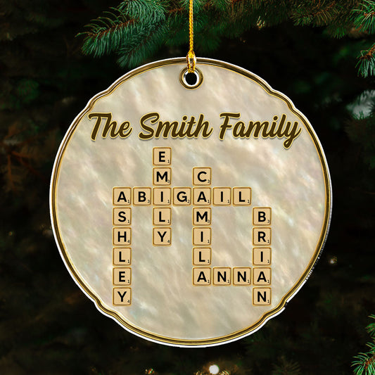 Our Home - Personalized Custom Acrylic Ornament