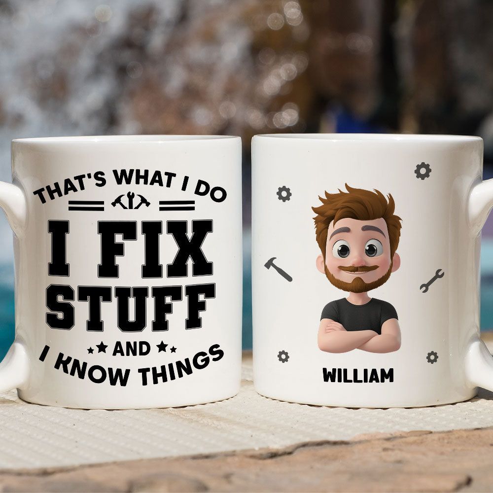 What I Do - Personalized Custom Coffee Mug