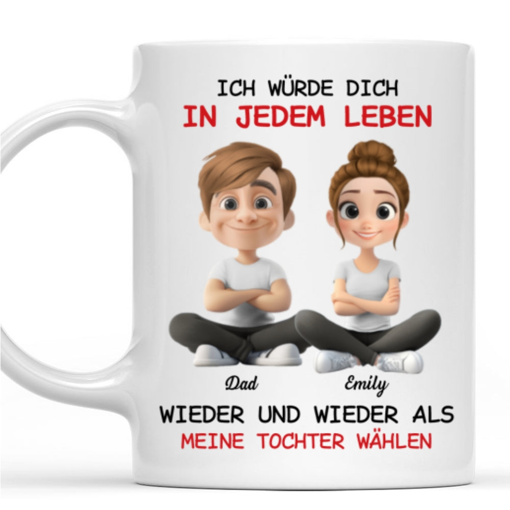 Immer deine Wahl â€?Personalisierte Tasse