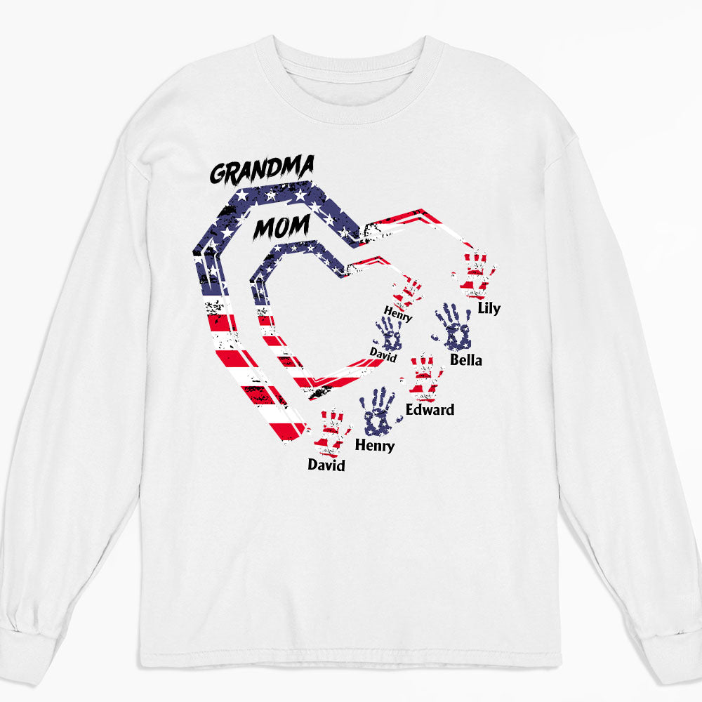 We Love You Grandma - Personalized Custom Shirt