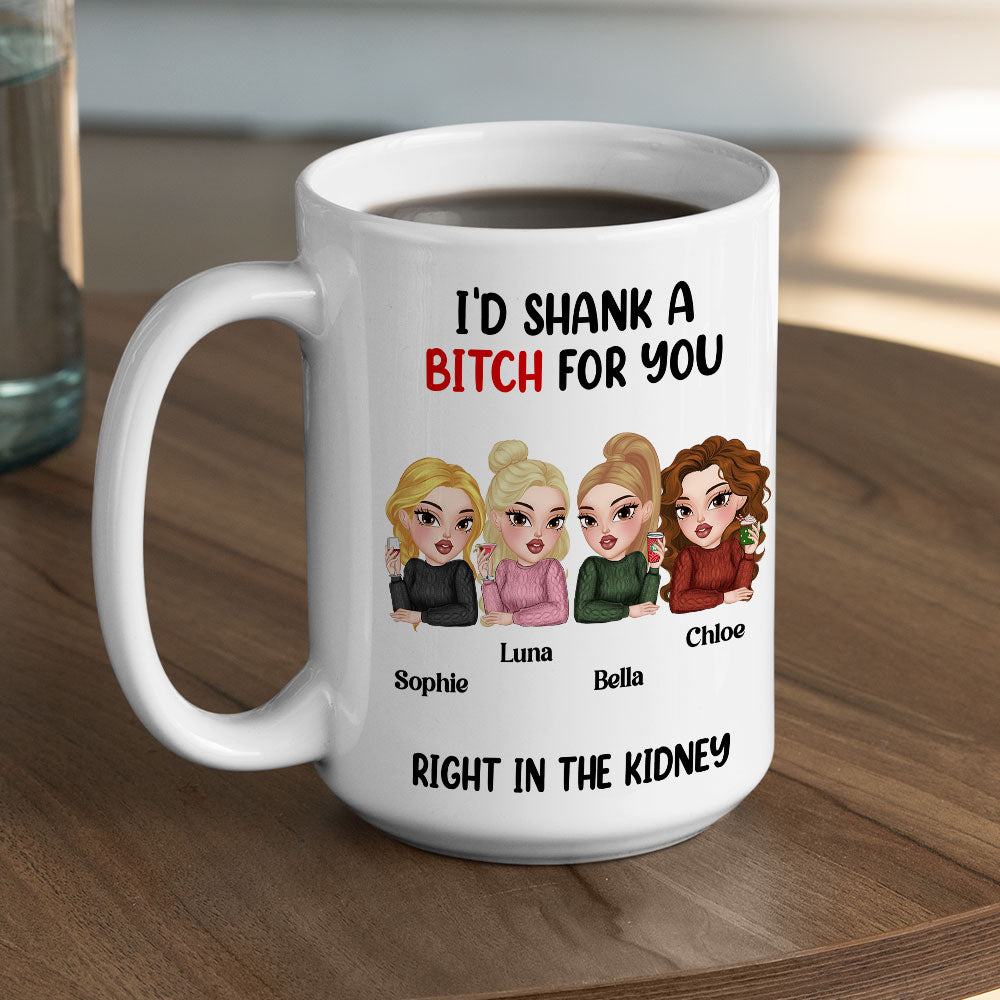 Shank For You - Personalized Custom Coffee Mug