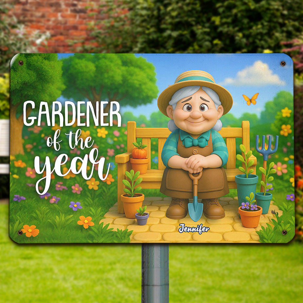 The Plant Whisperer - Personalized Custom Metal Sign