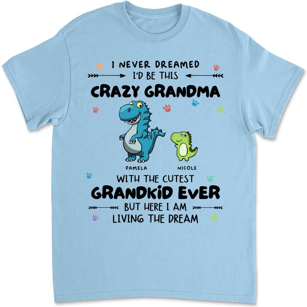 The Dream With My Grandkid - Personalized Custom Shirt