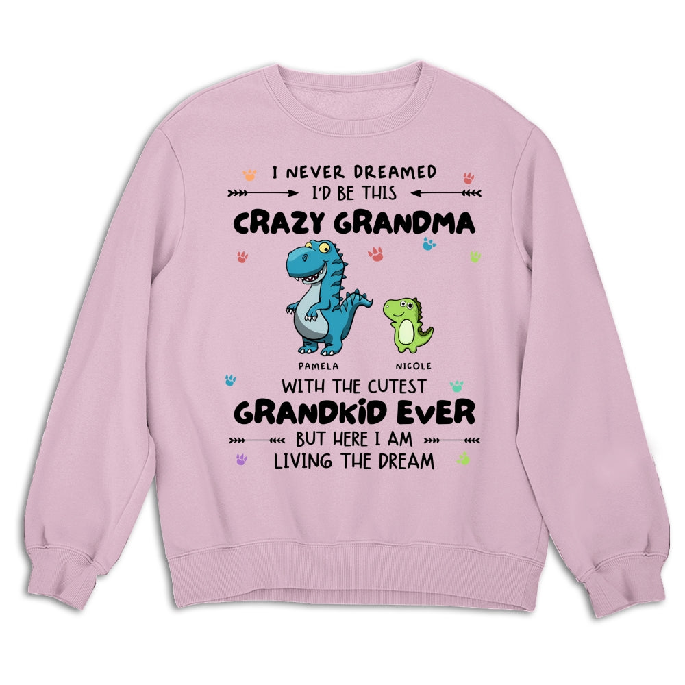 The Dream With My Grandkid - Personalized Custom Shirt