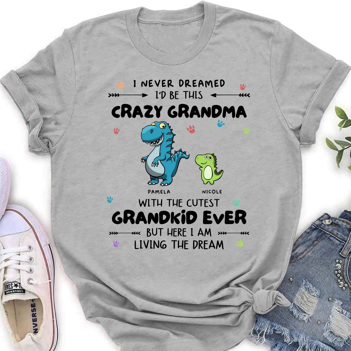 The Dream With My Grandkid - Personalized Custom Shirt