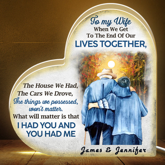 I Had You - Personalized Custom Light Box