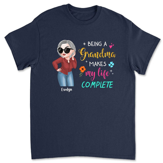 Makes My Life Complete - Personalized Custom Unisex T-shirt