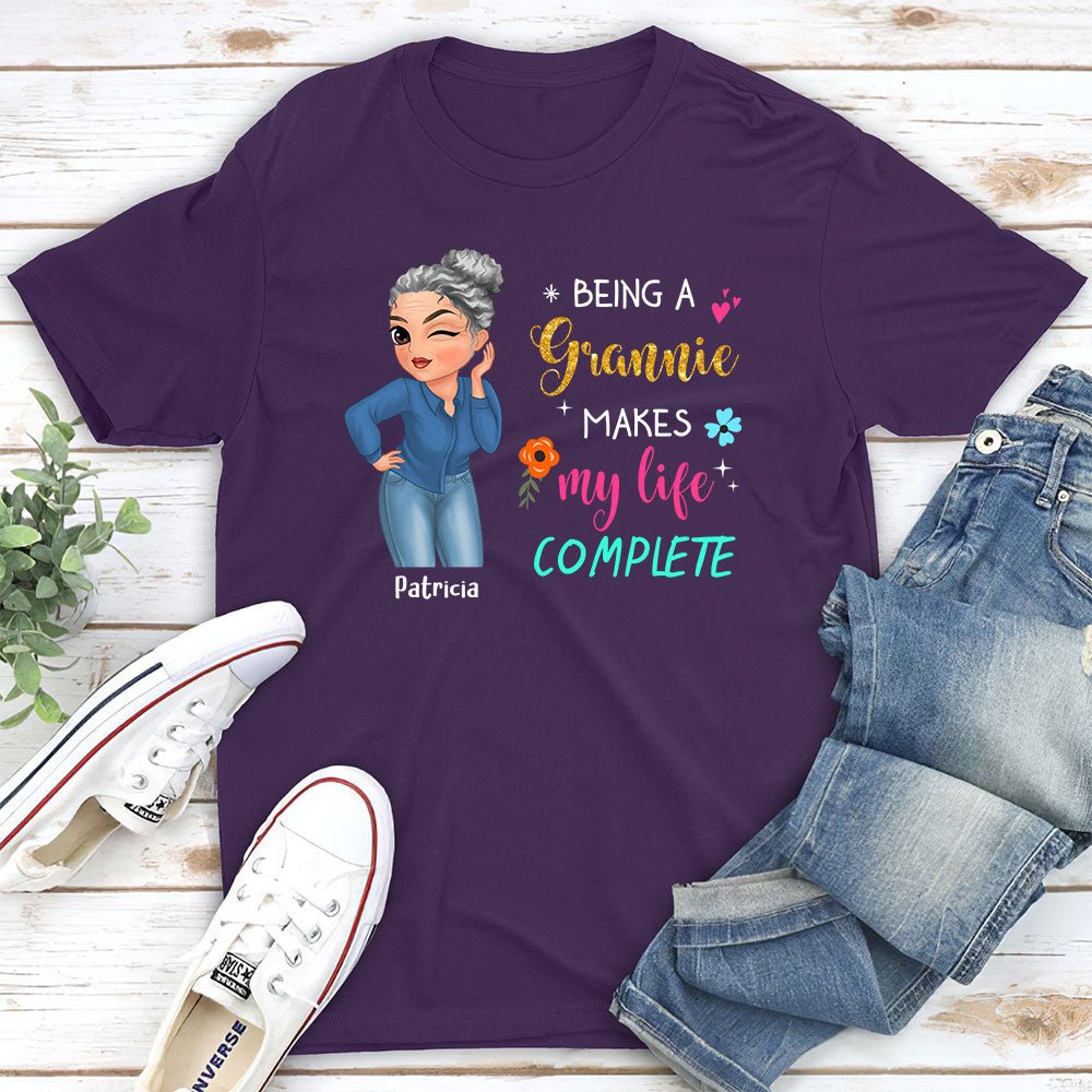 Makes My Life Complete - Personalized Custom Unisex T-shirt