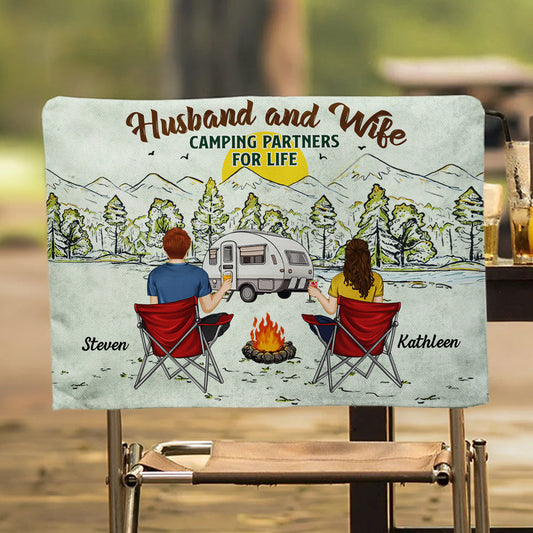 Camping For Life - Personalized Custom Camping Chair Cover