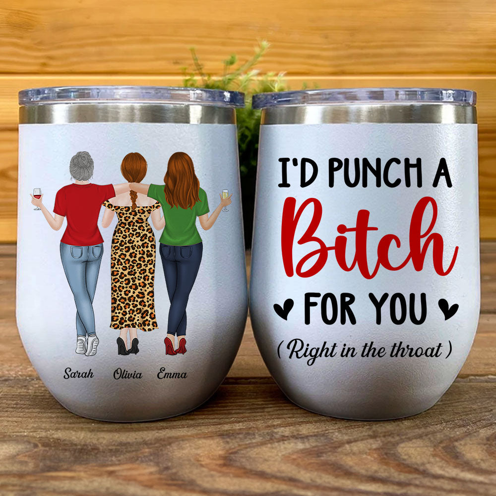 Right There - Personalized Custom Wine Tumbler