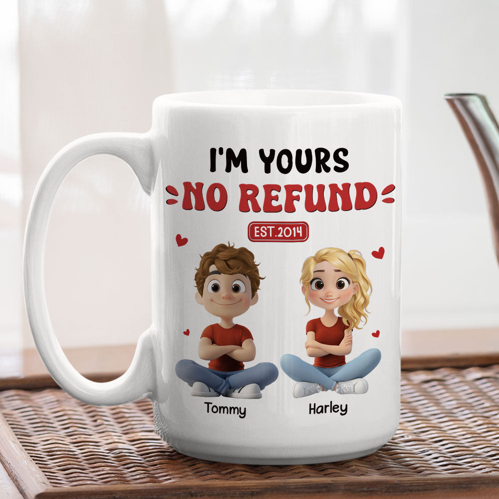 I Am Yours Forever - Personalized Custom Coffee Mug