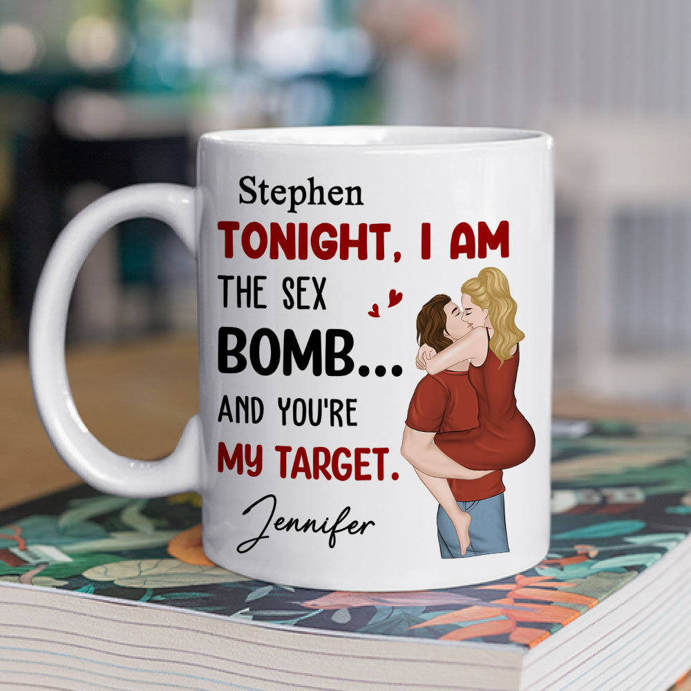 Love Bomb Ready To Detonate - Personalized Custom Coffee Mug