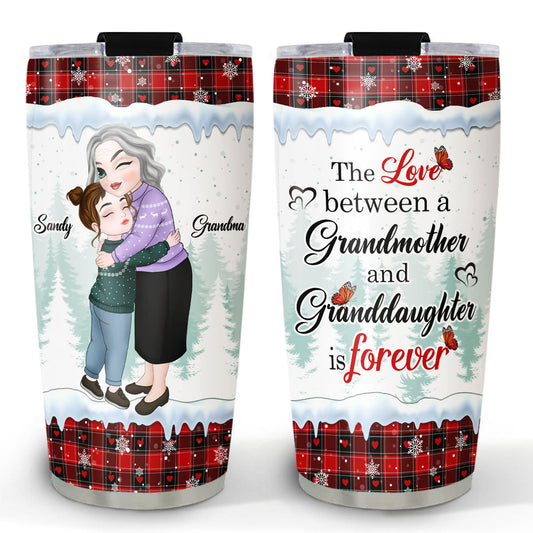 Grandma And Granddaughter - Personalized Custom Tumbler