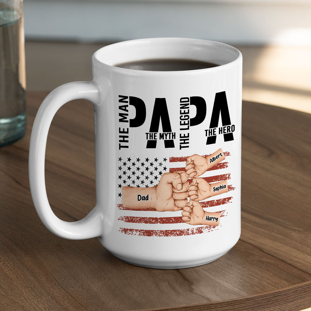 The Hero - Personalized Custom Coffee Mug