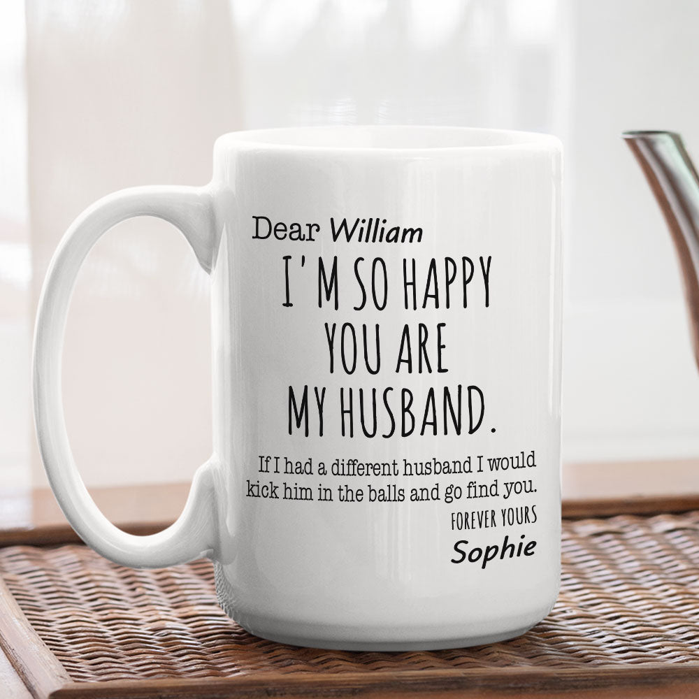 My Husband - Personalized Custom Coffee Mug