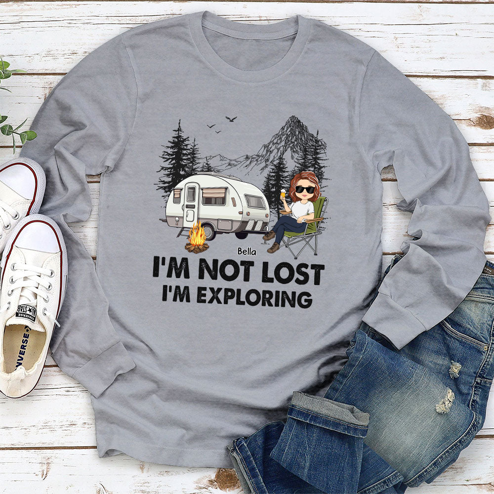 Not Lost - Personalized Custom Long Sleeve T-shirt