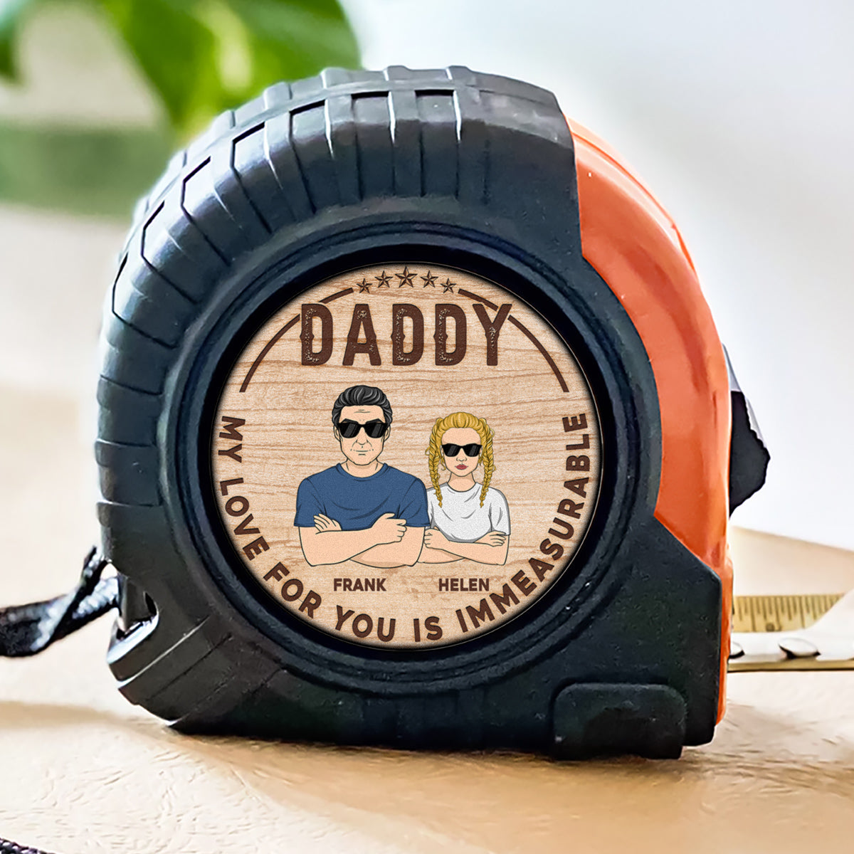 Immeasurable Love - Personalized Custom Tape Measure