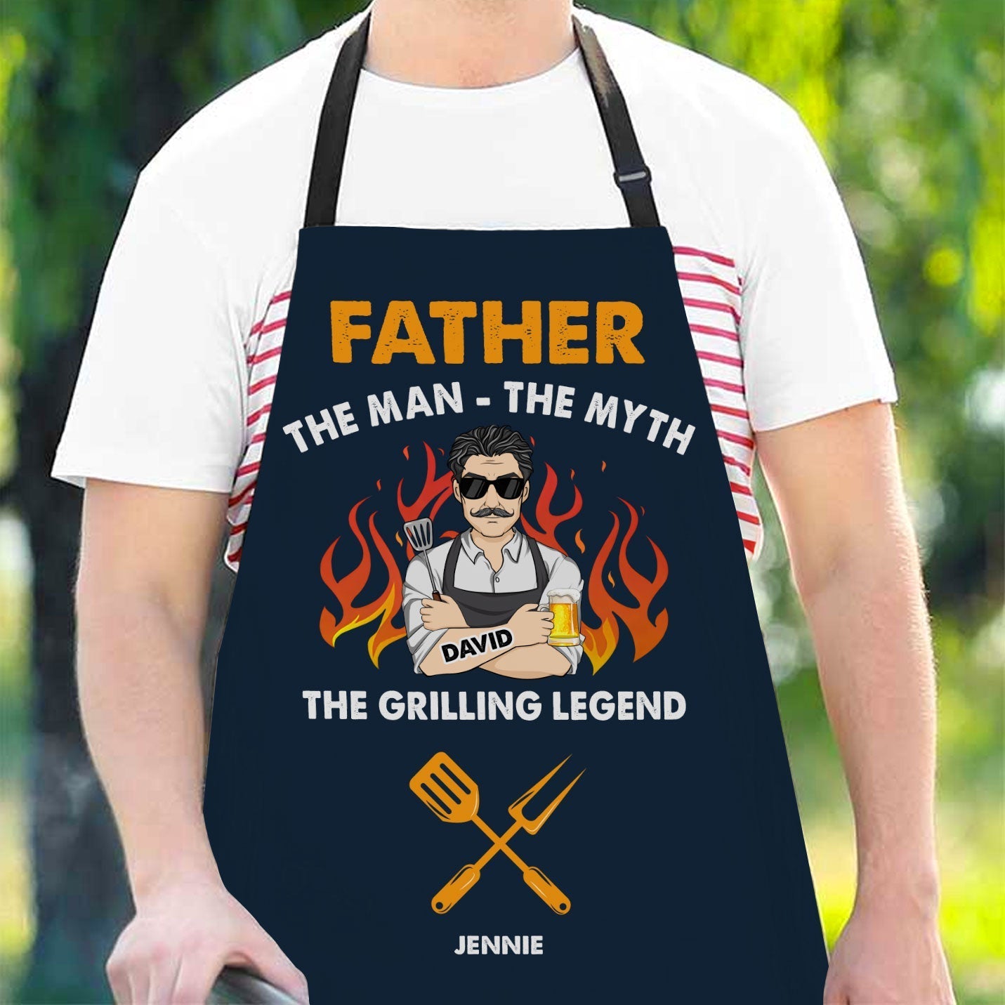 Grilling Legend - Personalized Custom Apron