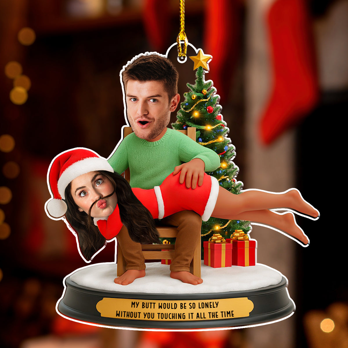 So Lonely Without You - Personalized Custom Acrylic Ornament